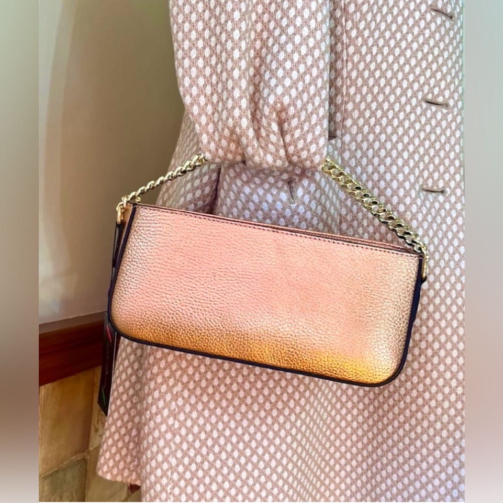 Silvano Borgatti Italian Leather COPPER Shoulder Bag